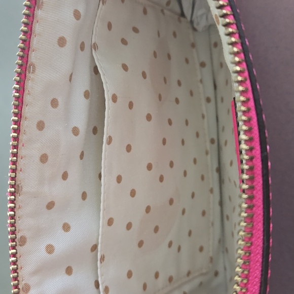 Kate Spade Mikas Pond Janelle Saffiano Leather Cross Body Bag  pink 💗 - Picture 13 of 16